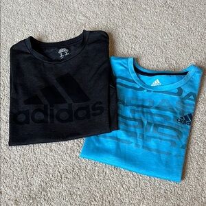 *Bundle* Adidas Kids' Black and Blue T-Shirts